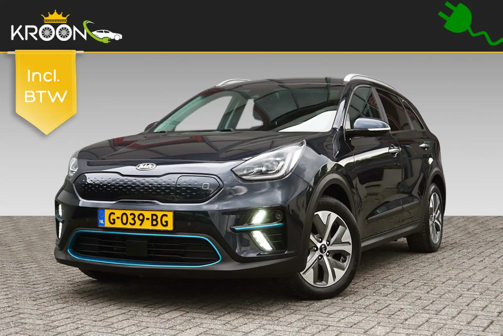 Kia e-Niro ExecutiveLine 64kWh SOH 96% Leer Blau - 1