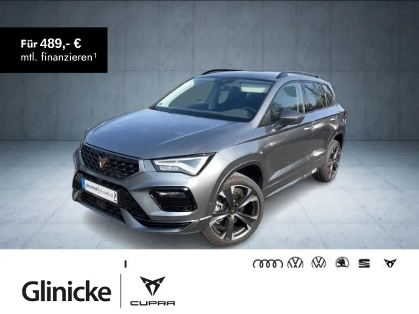 CUPRA Ateca 1.5 TSI DSG AHK/Nav/ACC/Assist/FullLink/19 Grau - 1
