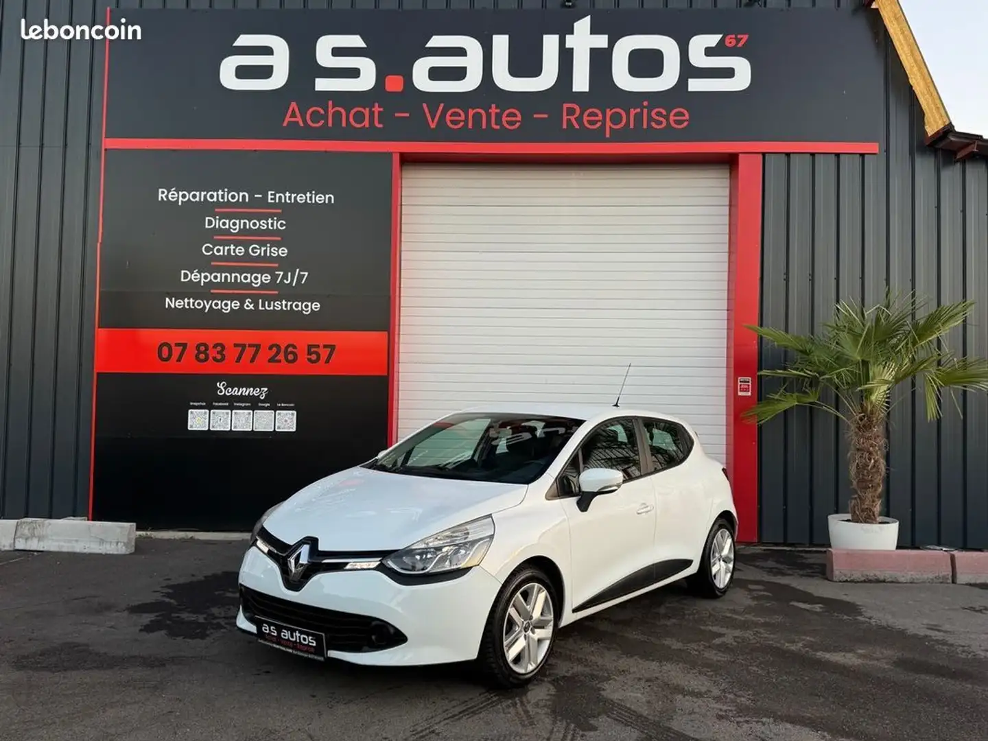 Renault Clio IV 0.9 ENERGY INTENSE 90 CV DISTRIBUTION NEUVE GPS- CLIM Wit - 1