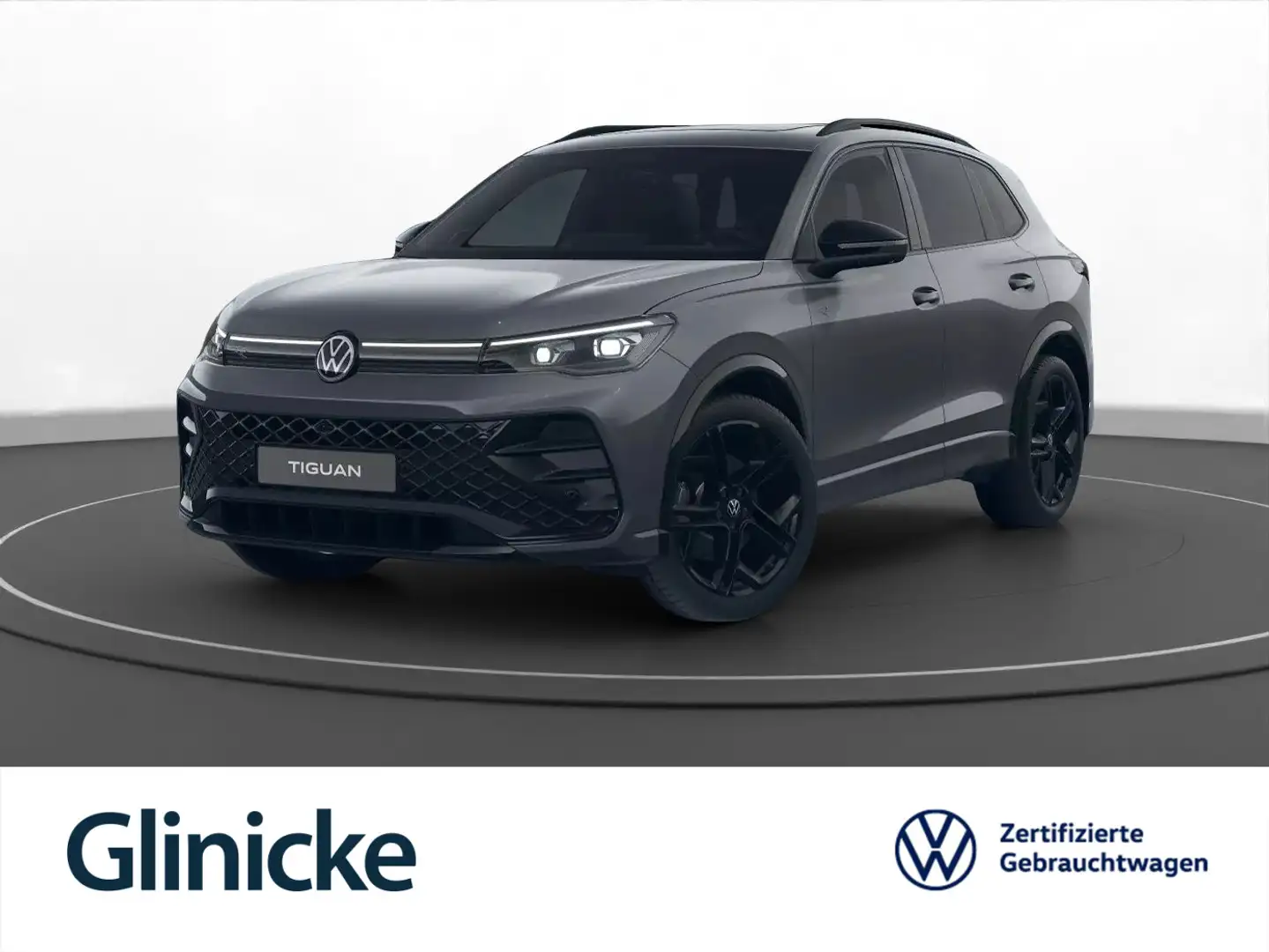 Volkswagen Tiguan 2.0 TDI 4M R-Line AHK Pano Matrix LM 20" Grau - 1