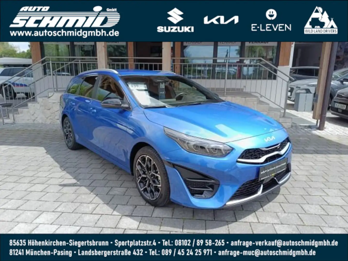Kia Ceed / cee'd CEED_SW 1.5T 140 DCT7 GTL TEC LEDER Blau - 1