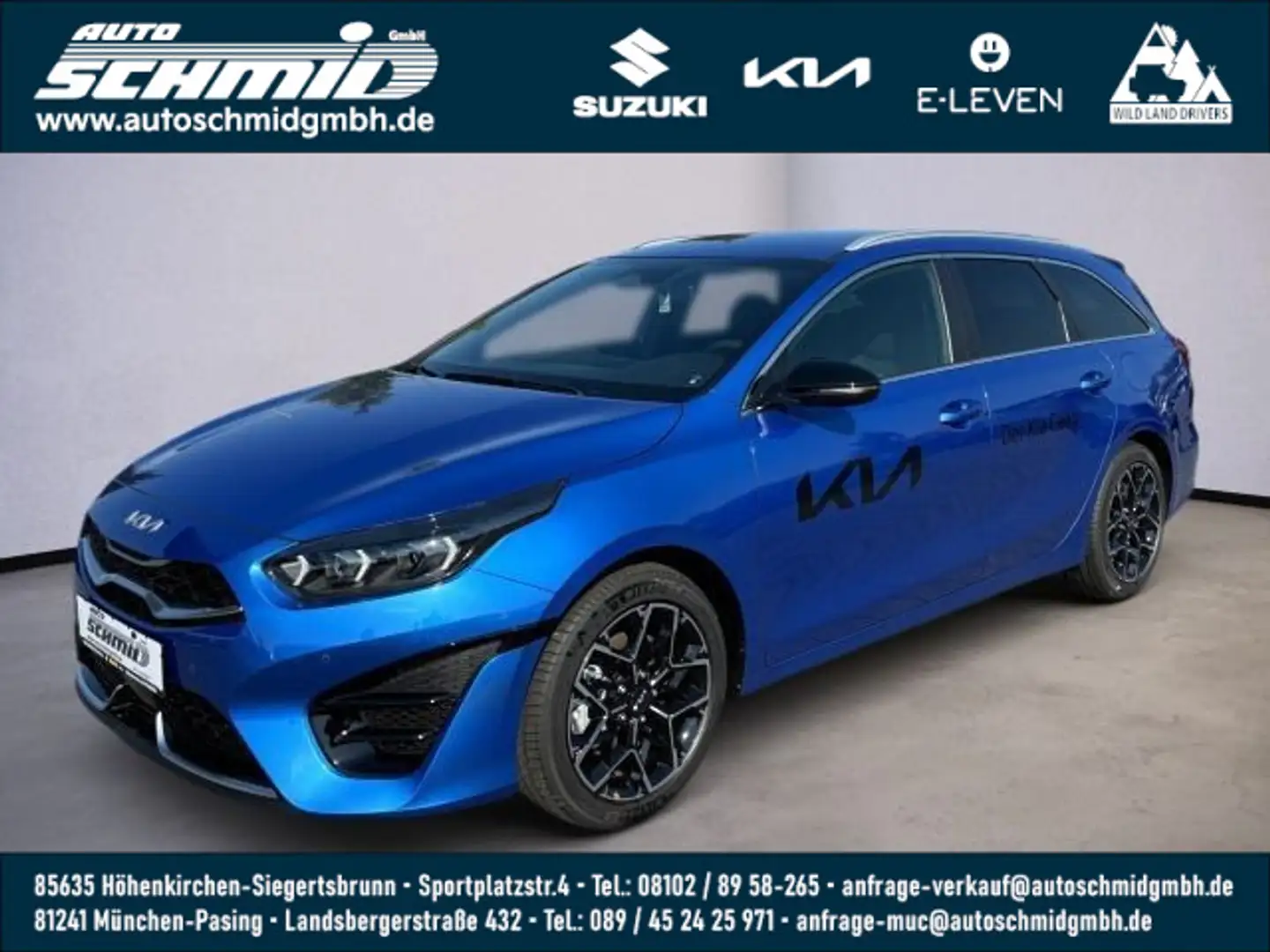 Kia Ceed SW / cee'd SW CEED_SW 1.5T 140 DCT7 GTL TEC LEDER Blau - 1