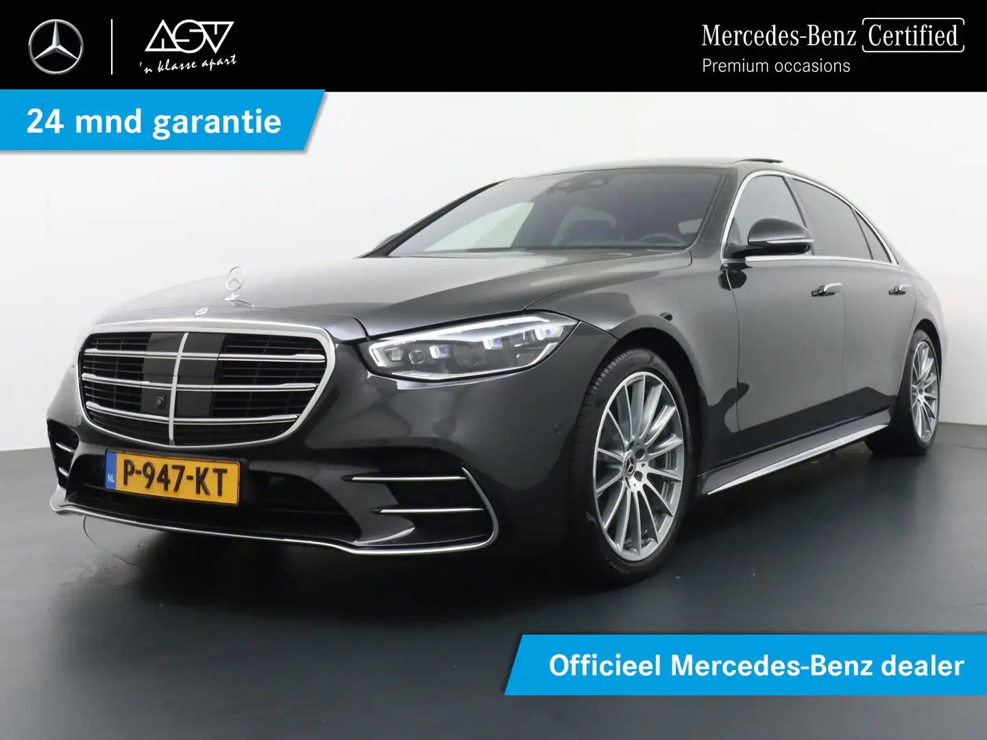 Mercedes-Benz S 580 e Lang AMG Line Zeer compleet Grijs - 1