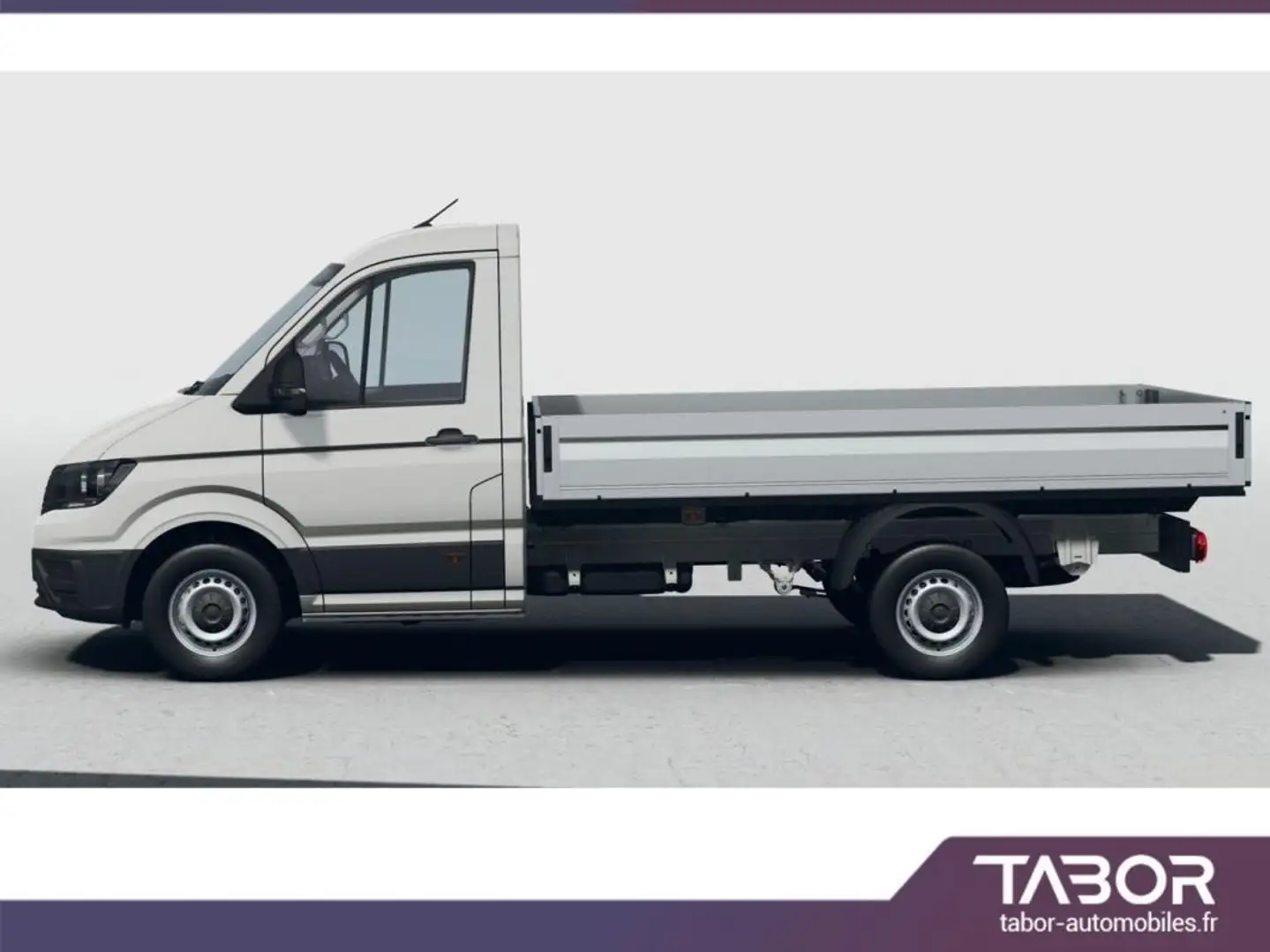 Volkswagen Crafter Pritsche 35 2.0 TDI 140 AT8 Blanc - 2