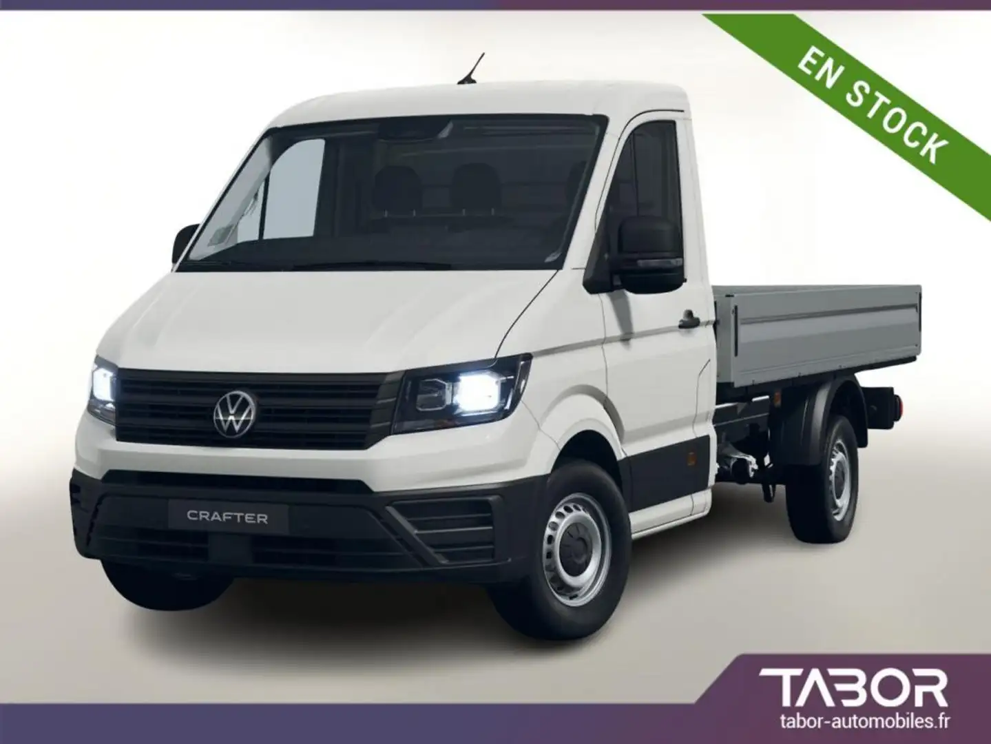 Volkswagen Crafter Pritsche 35 2.0 TDI 140 AT8 Blanc - 1