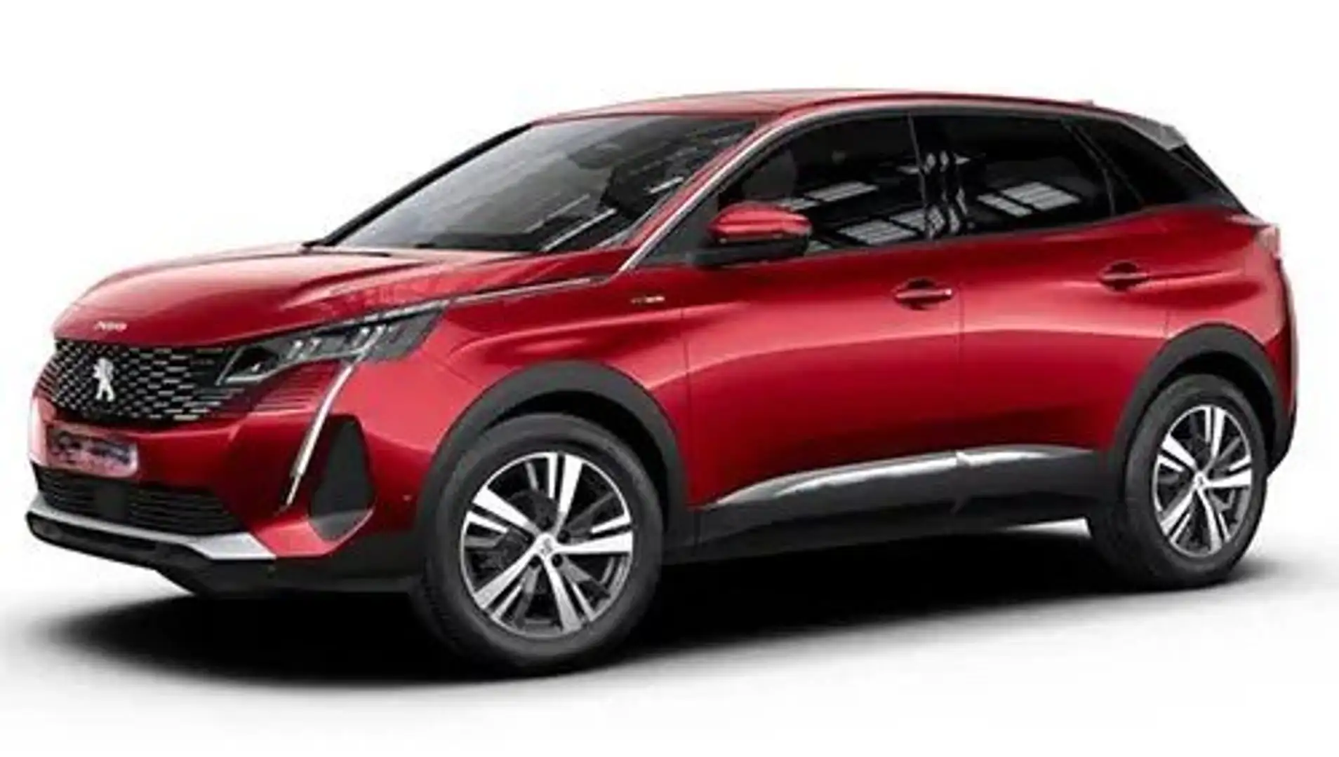 Peugeot 3008 1.6 Hybrid Phev Allure Pack E-eEat 8 S&S 225 Cv Rosso - 1