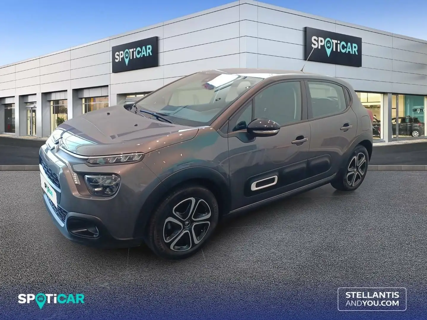 Citroen C3 BlueHDi 75KW (100CV) Plus Gris - 1
