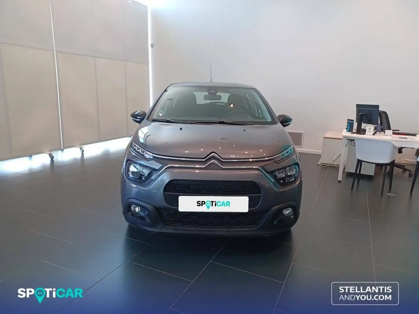 Citroen C3 BlueHDi 75KW (100CV) Plus Gris - 2