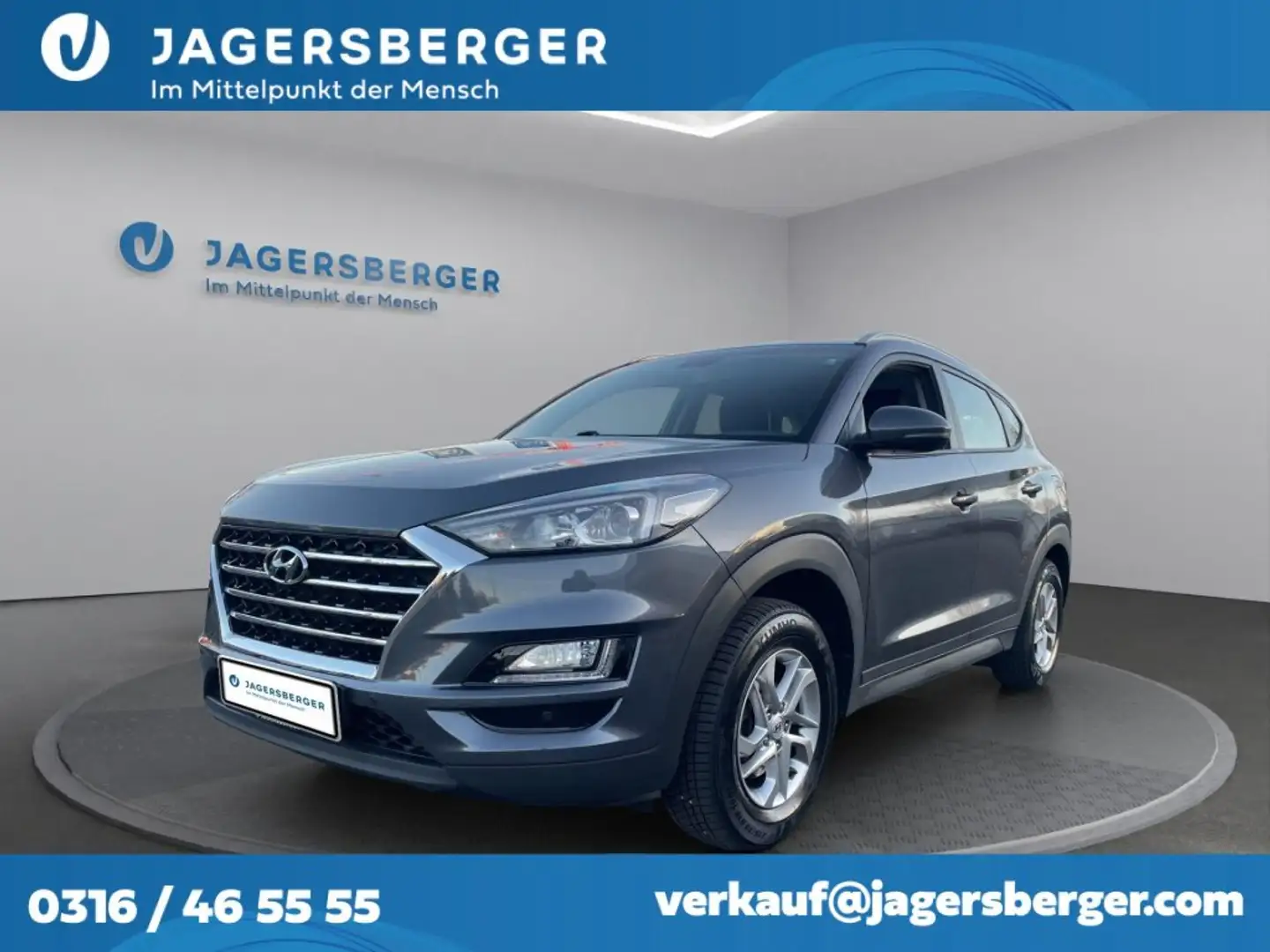 Hyundai TUCSON 1,6 GDI Run Grau - 1