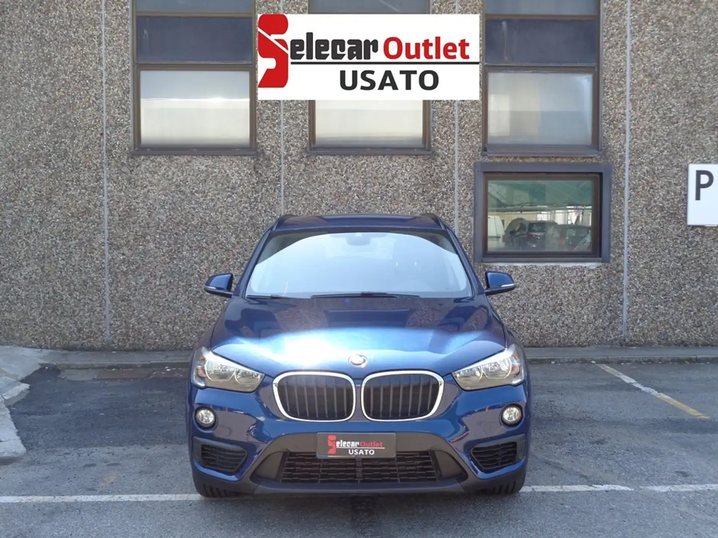 BMW X1 xDrive20d Advantage auto Bleu - 2