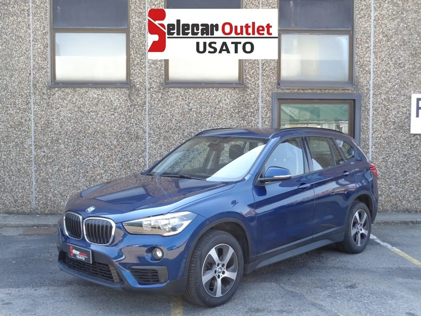 BMW X1 xDrive20d Advantage auto Bleu - 1
