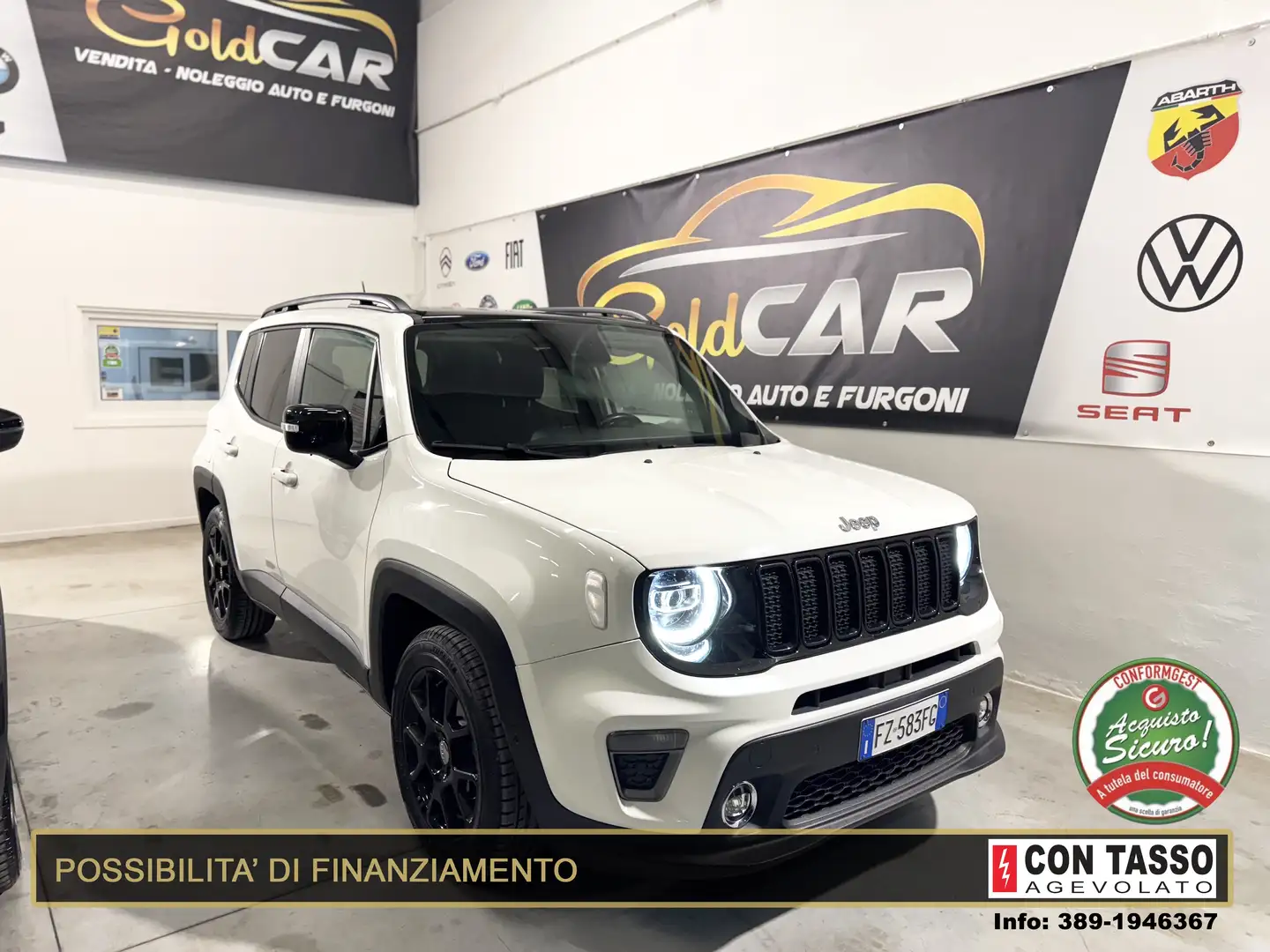 Jeep Renegade 1.6 mjt Limited 2wd 120cv Bianco - 1