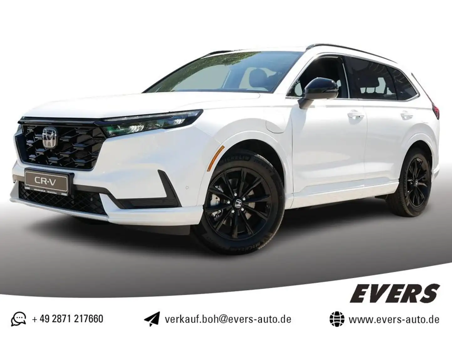 Honda CR-V 2.0 PLUG IN HYBRID ADVANCE TECH 360°KAM Белый - 1