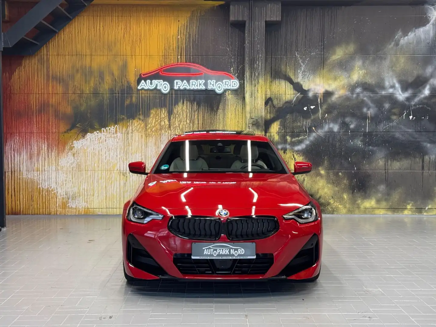 BMW 220 i Coupe M Sport Aut. LED~KAMERA~HEADUP~GSD~HK Rot - 2