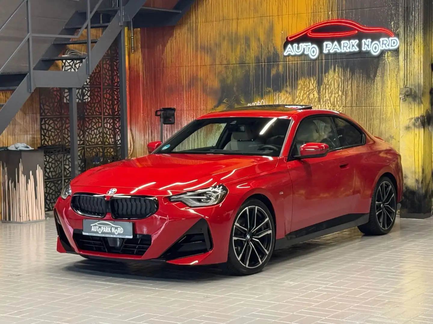 BMW 220 i Coupe M Sport Aut. LED~KAMERA~HEADUP~GSD~HK Rot - 1