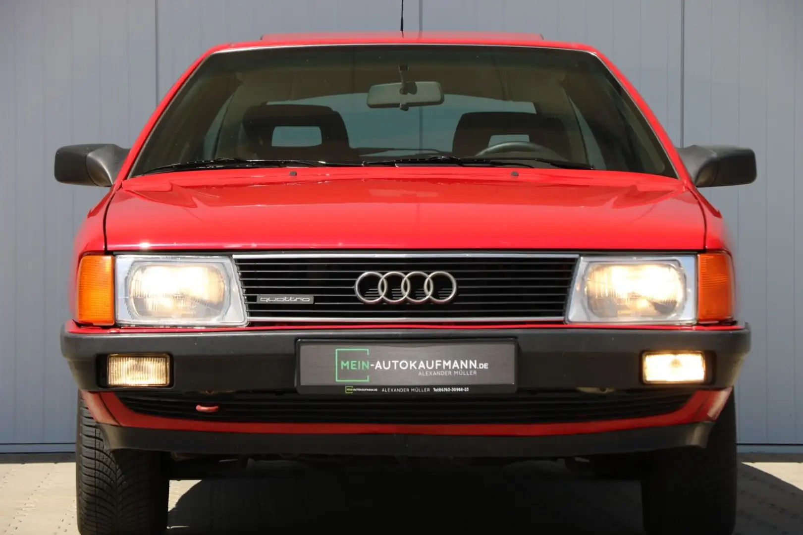 Audi 100 Avant 2.3 quattro *SD*KLIMA*SHZG*SPORTPAKET* Rojo - 2