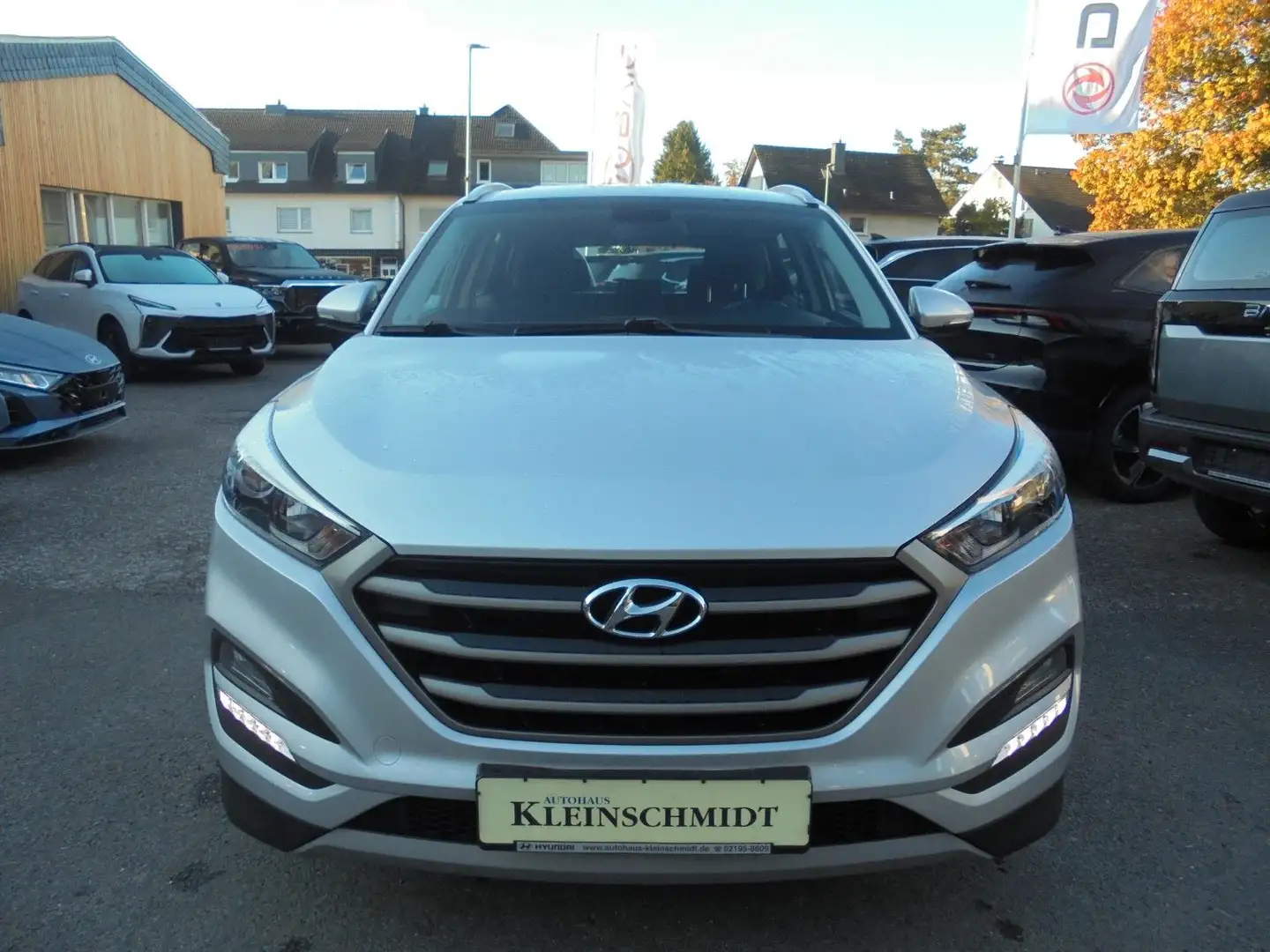 Hyundai TUCSON 1.6 T-GDI Trend 4WD AHK Silber - 2