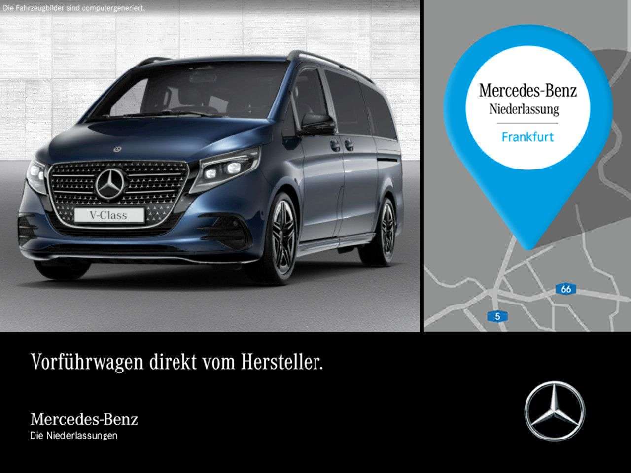 Mercedes-Benz V 300 — Mercedes-Benz V 300 d Lang AVANTGARDE+AMG+SchiebDa+9G+AHK+Navi