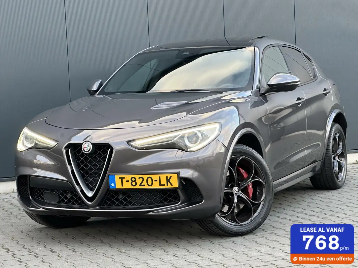 Alfa Romeo Stelvio 2.9 V6 AWD Quadrifoglio 510PK - Pano - Harman/Kard Grijs - 1