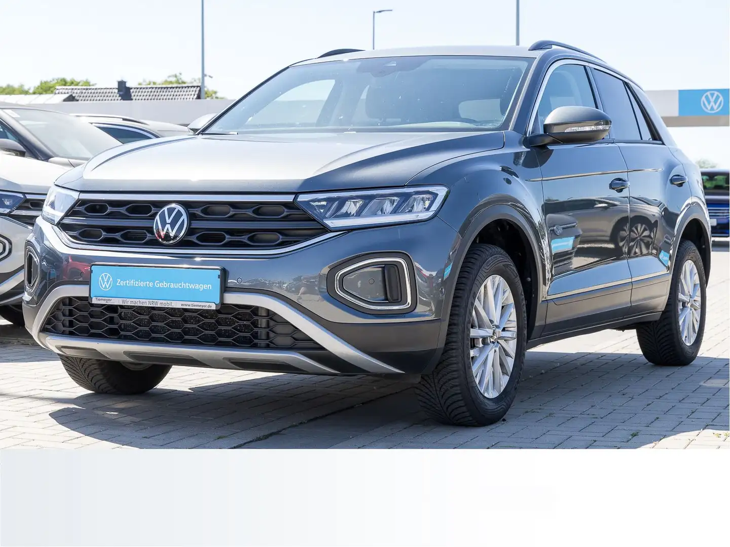 Volkswagen T-Roc 1.0 TSI LIFE NAVI LED SITZHZG PDC Grigio - 2