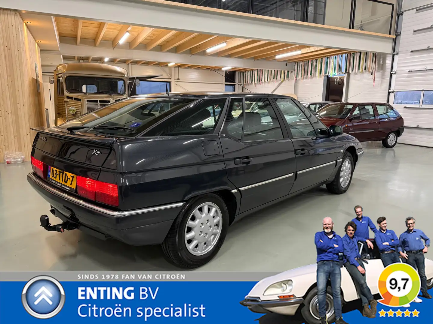 Citroen XM 3.0 V6 EXCLUSIVE AUT VOLLEER UNIEKE STAAT ALS NIEU Сірий - 2