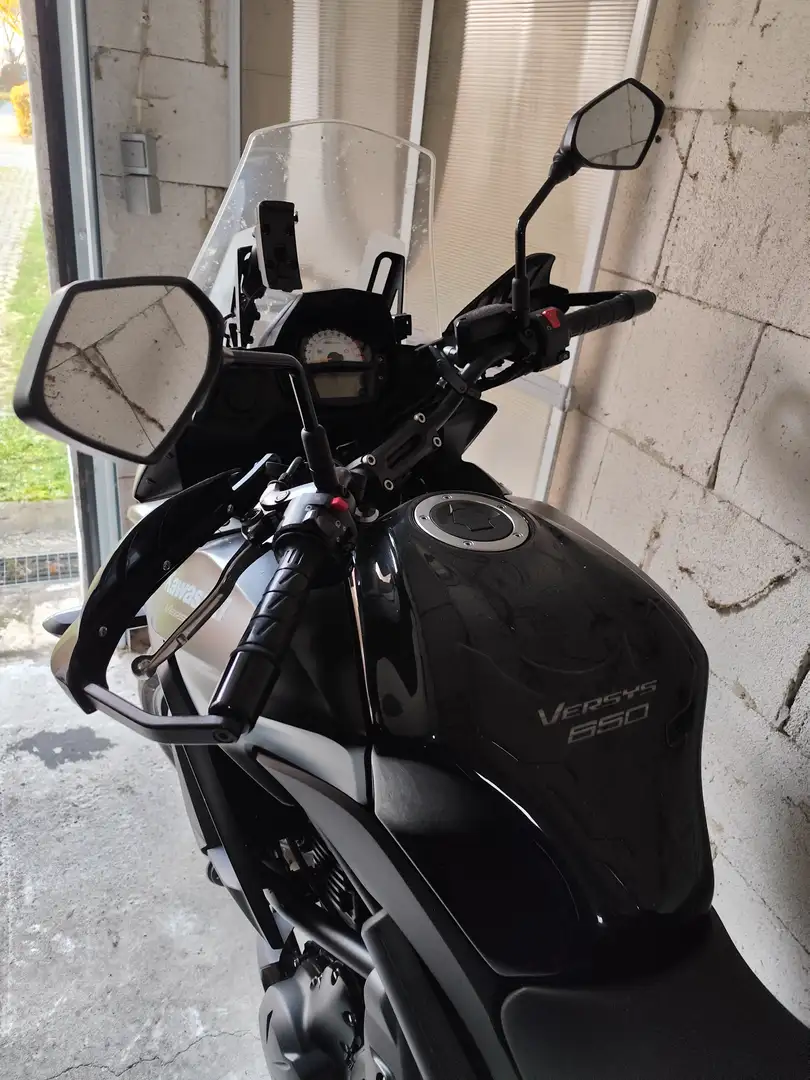Kawasaki Versys 650 Reiseenduro Negru - 2