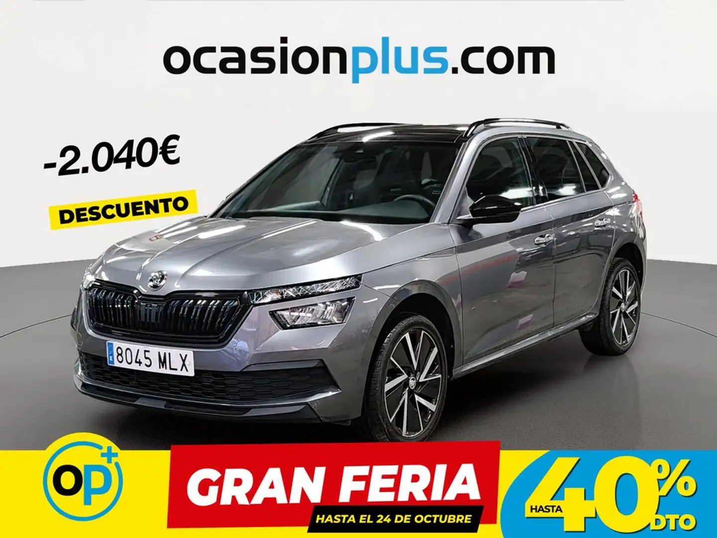Skoda Kamiq 1.5 TSI Sport Gris - 1