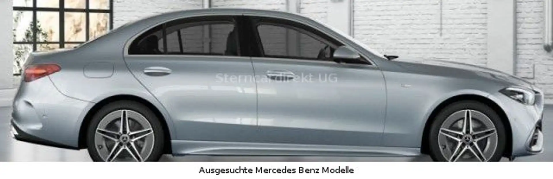 Mercedes-Benz C 300 e AMG PANO MEMORY DISTRO LED RFK Silber - 2