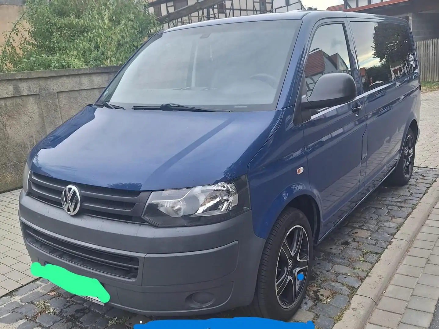 Volkswagen T5 Caravelle Transporter T5 TDI (BiTDI) Lang Trendline Blau - 1