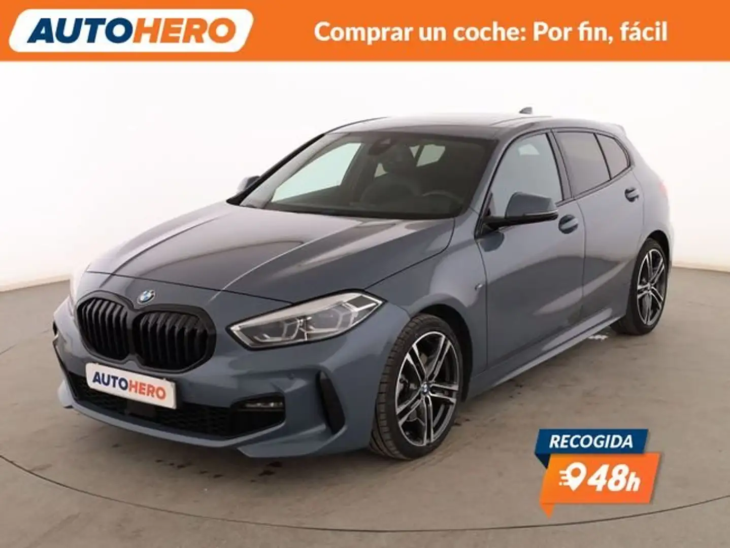 BMW 118 118dA M Sport Gris - 1