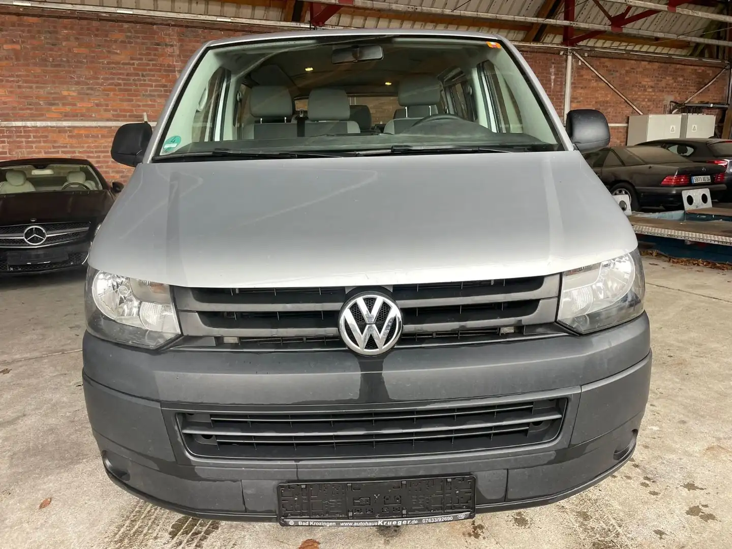Volkswagen T5 Transporter Kombi/KLIMA/9 SI/AHK Silber - 2