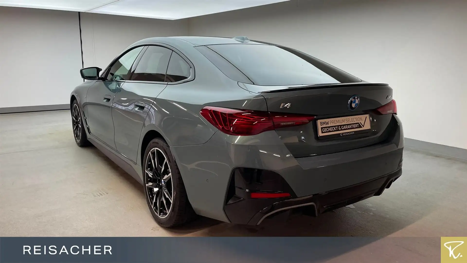 BMW i4 A M50 xDrive Gran Coupé M-Sport PRO,GSD,AHK Grün - 2