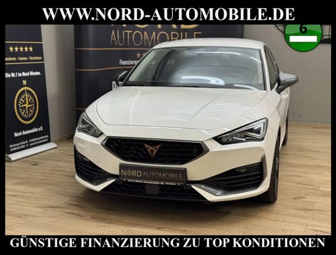 CUPRA Leon 2.0 TDI DSG Kamera/Navi/LED/ACC/18 Basis White - 1