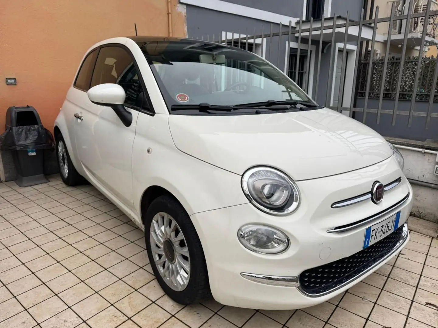 Fiat 500 1.2 Lounge Bianco - 2