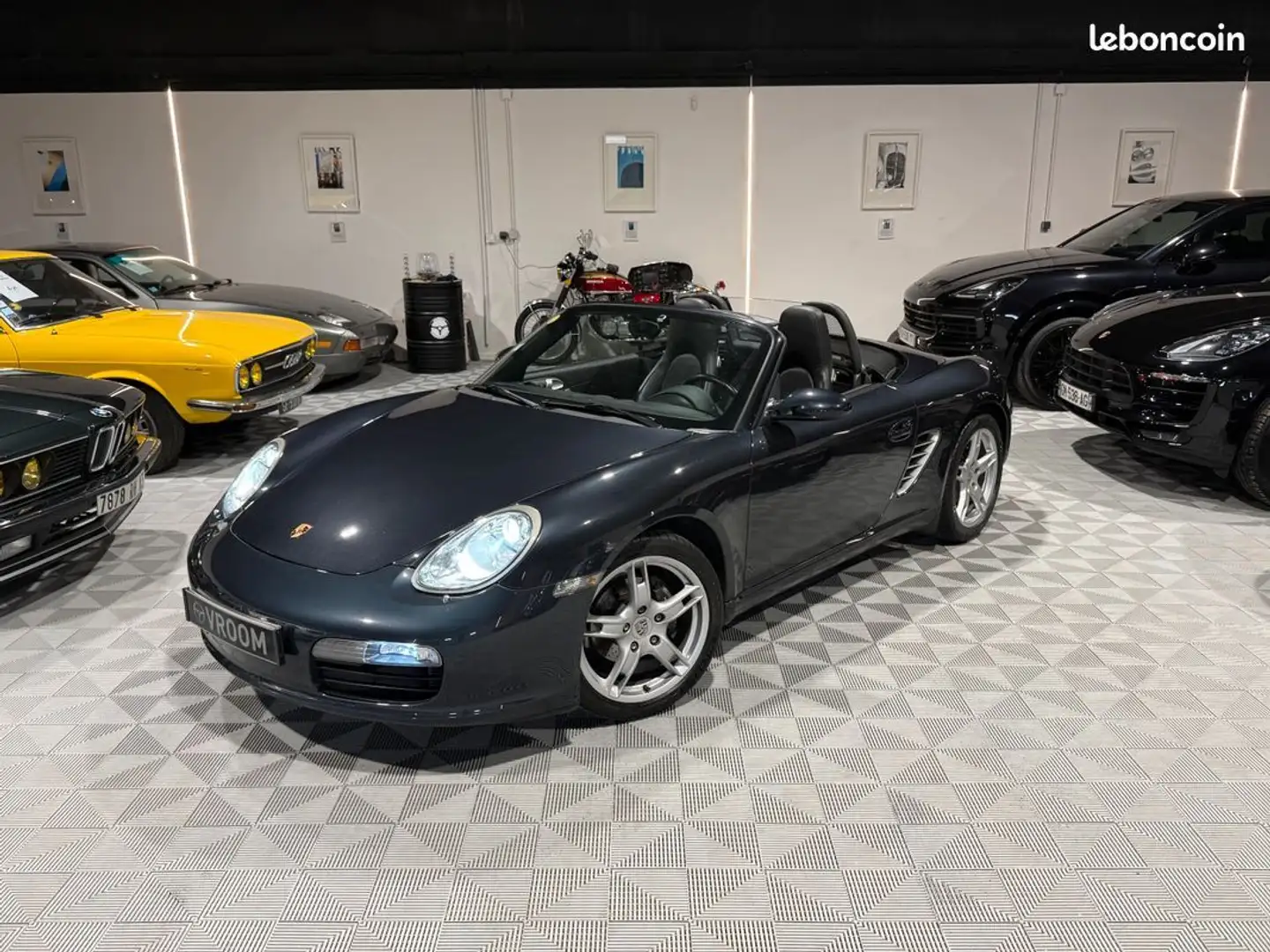 Porsche Boxster ii (987) 2.7 240 pack sport Bleu - 1