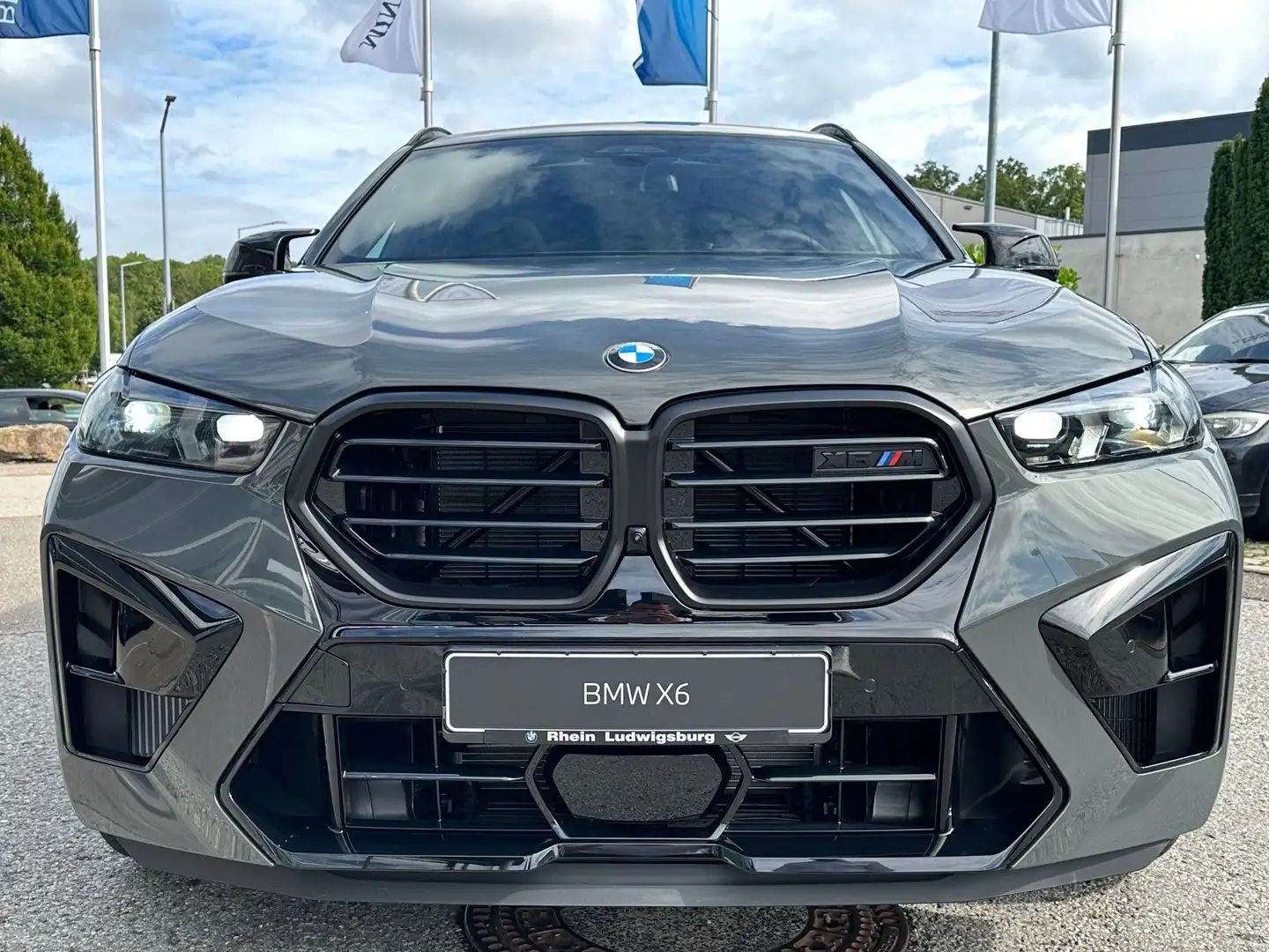 BMW X6 M Competition B&W AHK Massage Driver´s Vollausstattu Grau - 1