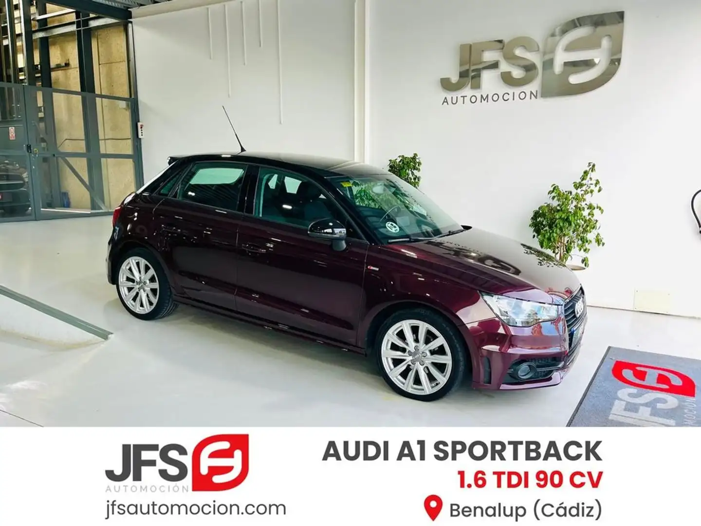 Audi A1 Sportback Violet - 1