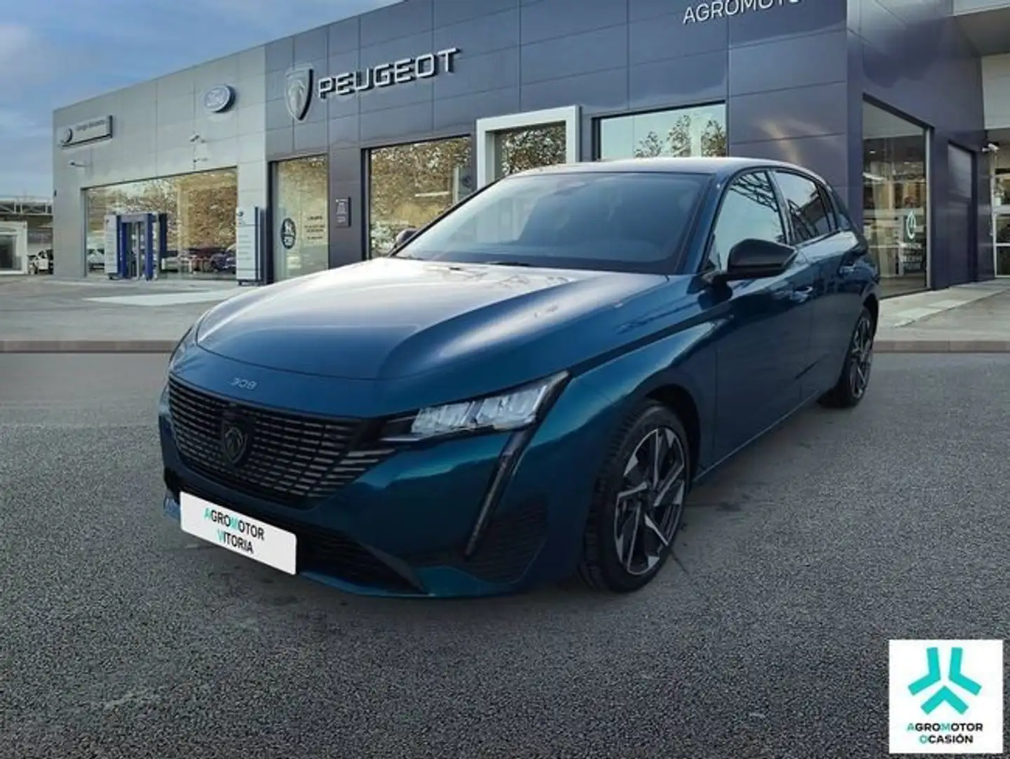 Peugeot 308 5P Hybrid 136 e-DCS6 GT Azul - 1