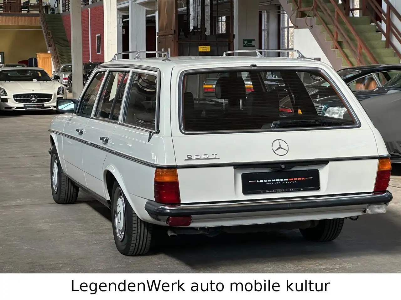 Mercedes-Benz 200 T S123 W Erstlack Ungeschweißt BRD Scheckheft, foto 6