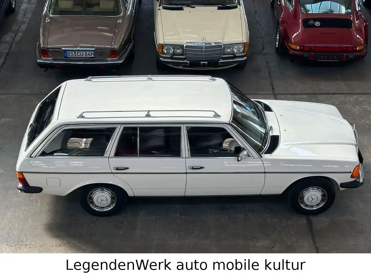 Mercedes-Benz 200 T S123 W Erstlack Ungeschweißt BRD Scheckheft, foto 3
