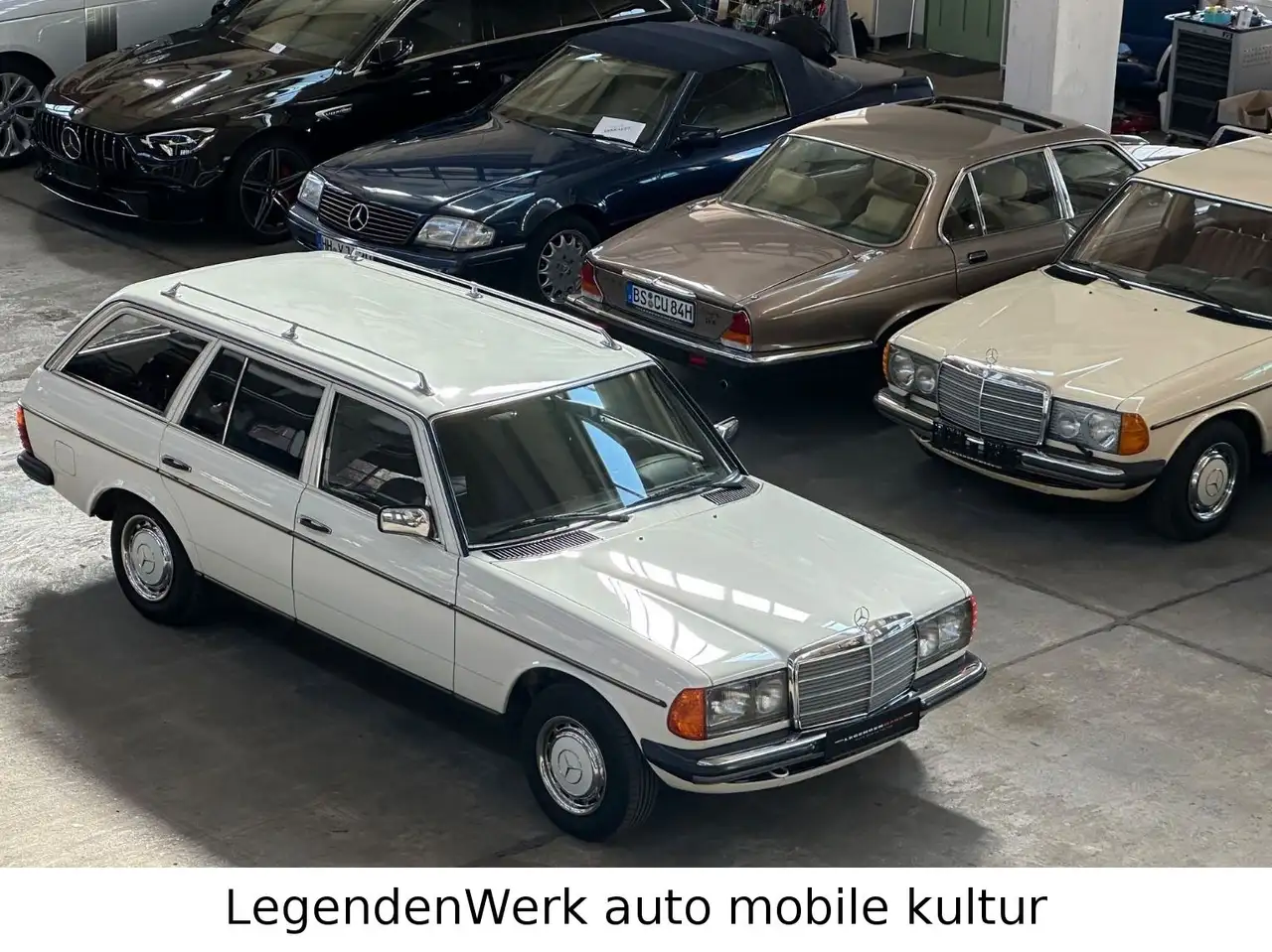 Mercedes-Benz 200 T S123 W Erstlack Ungeschweißt BRD Scheckheft, foto 2
