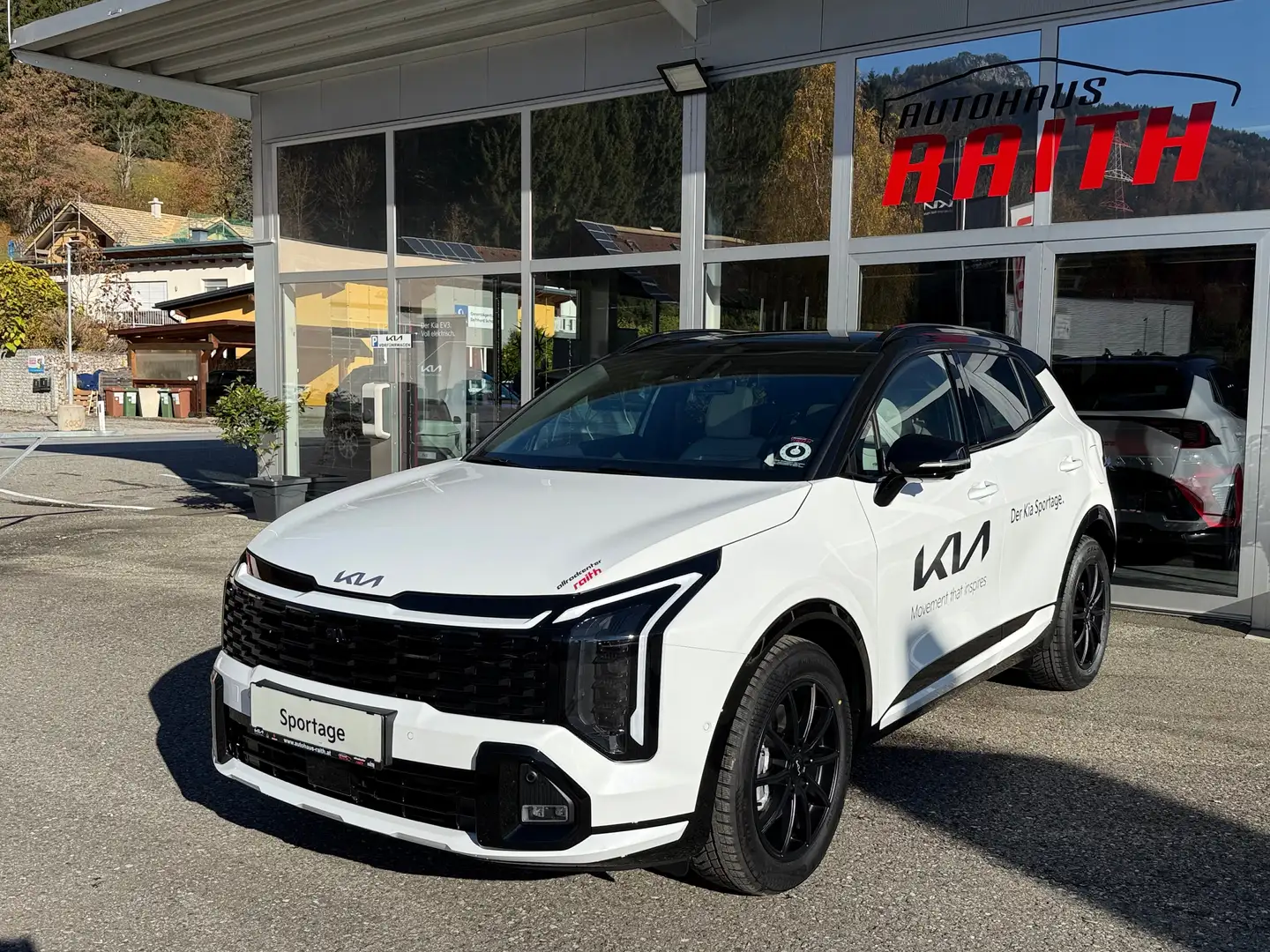 Kia Sportage Sportage 1,6 TGDI 48V 2F GT-Line Pano-SD 7DCT AWD Weiß - 1
