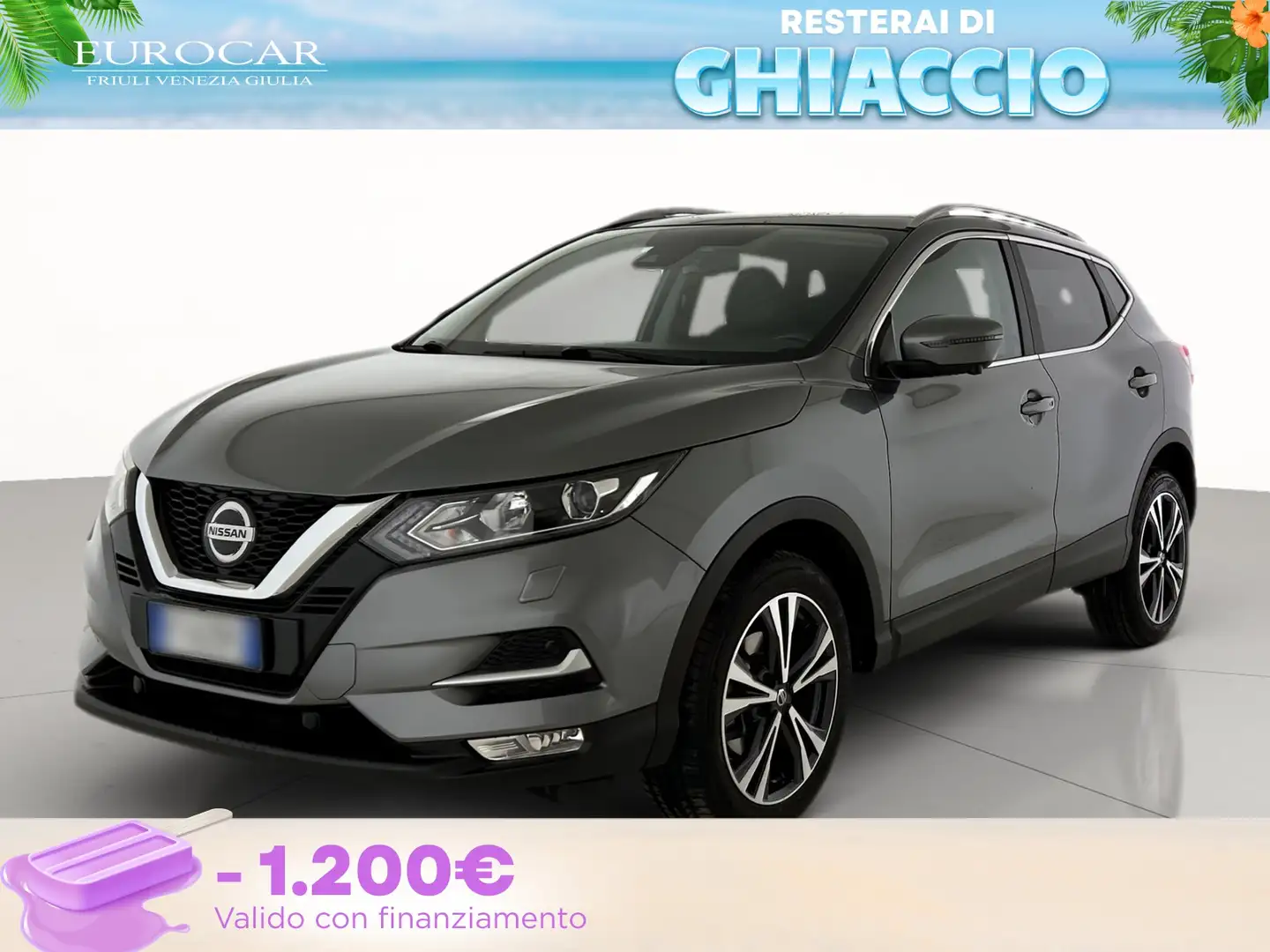 Nissan Qashqai 1.5 dci n-connecta 110cv Grigio - 1