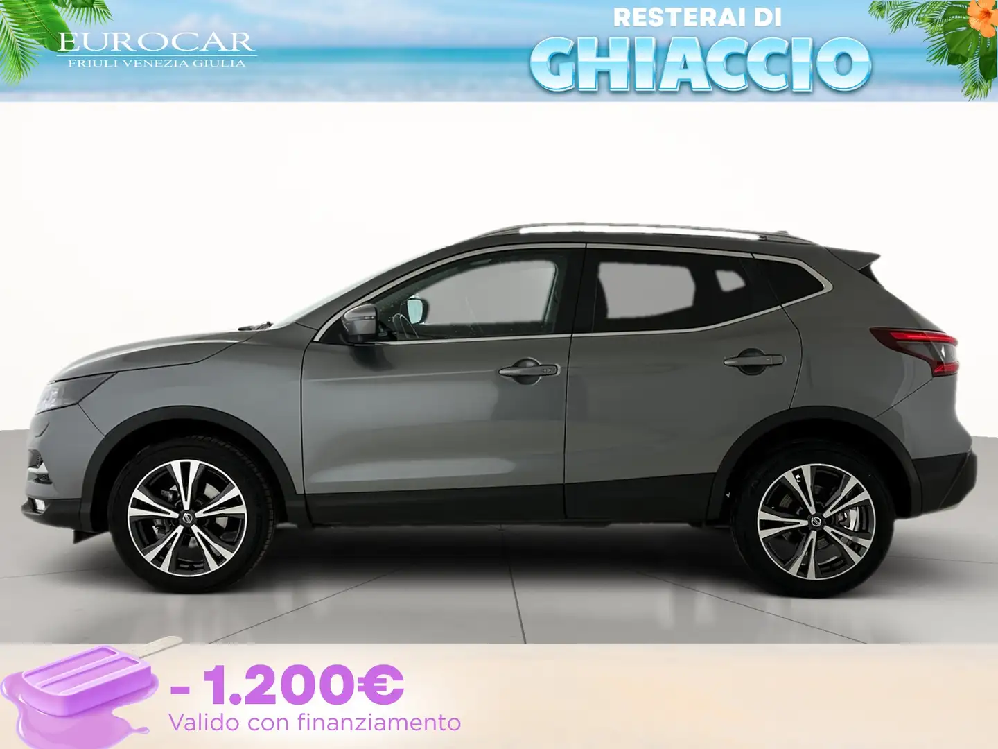 Nissan Qashqai 1.5 dci n-connecta 110cv Grigio - 2