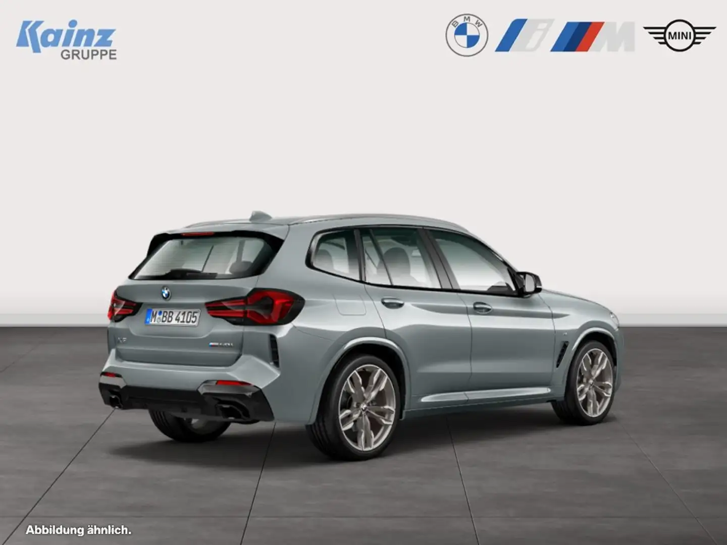 BMW X3 M 40i M-Paket/SHZ/PDC Silber - 2