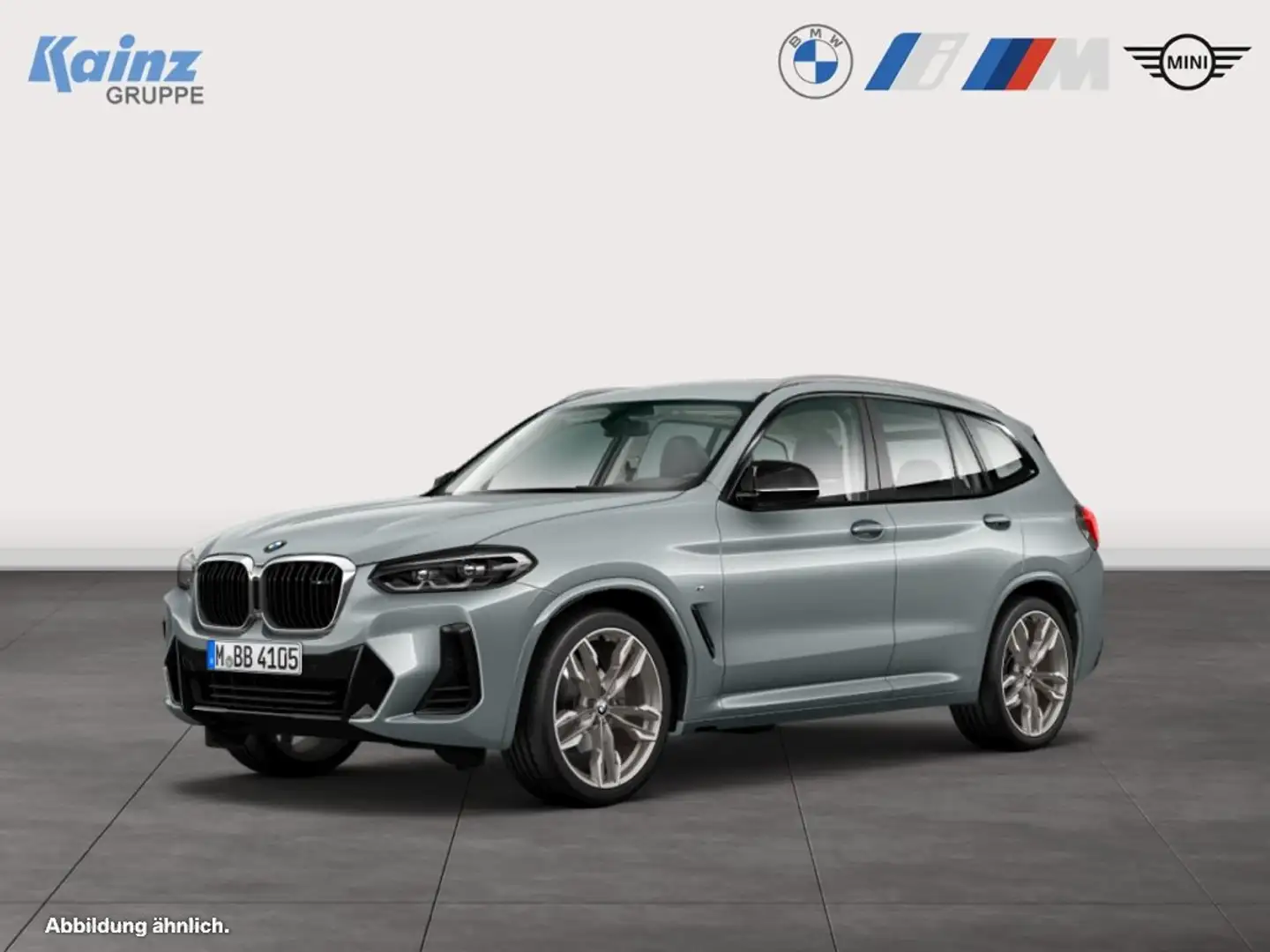 BMW X3 M 40i M-Paket/SHZ/PDC Silber - 1