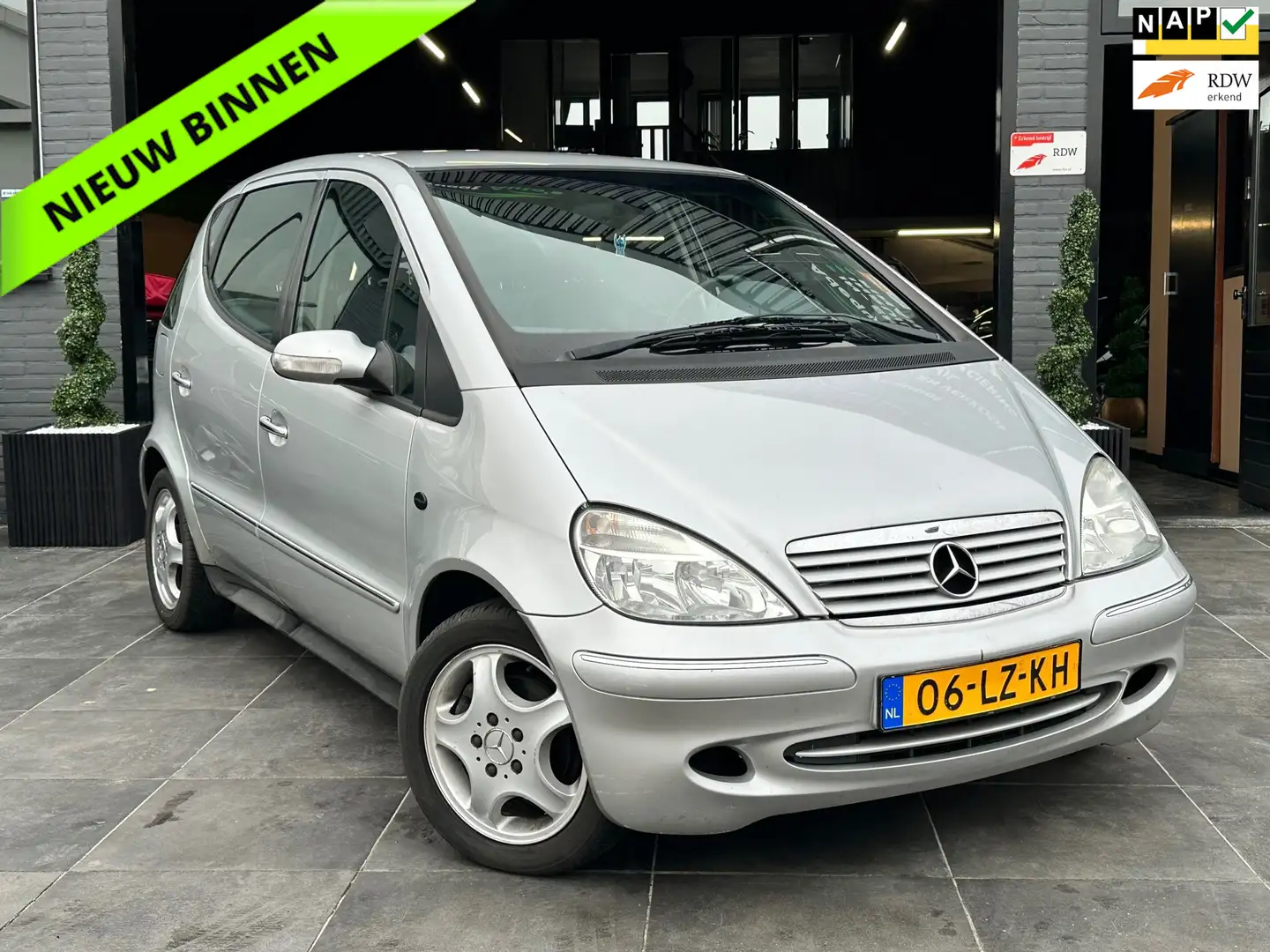Mercedes-Benz A 160 Avantgarde Lang|Airco|Cruise|NAP Grijs - 1