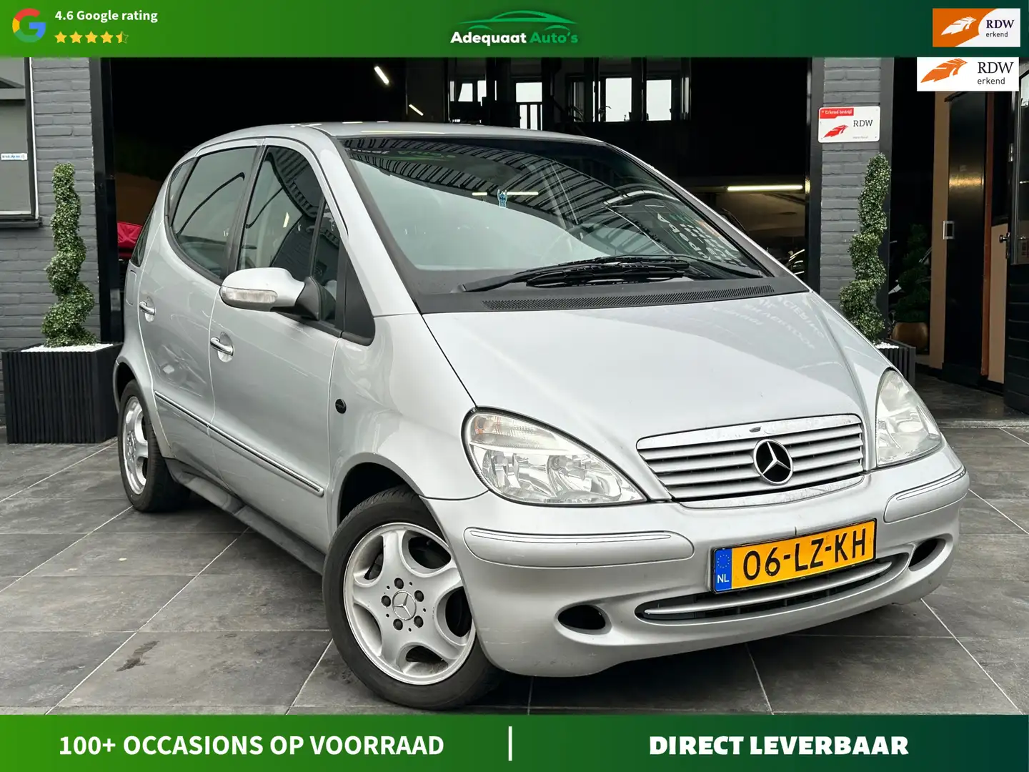 Mercedes-Benz A 160 Avantgarde Lang|Airco|Cruise|NAP Grijs - 1