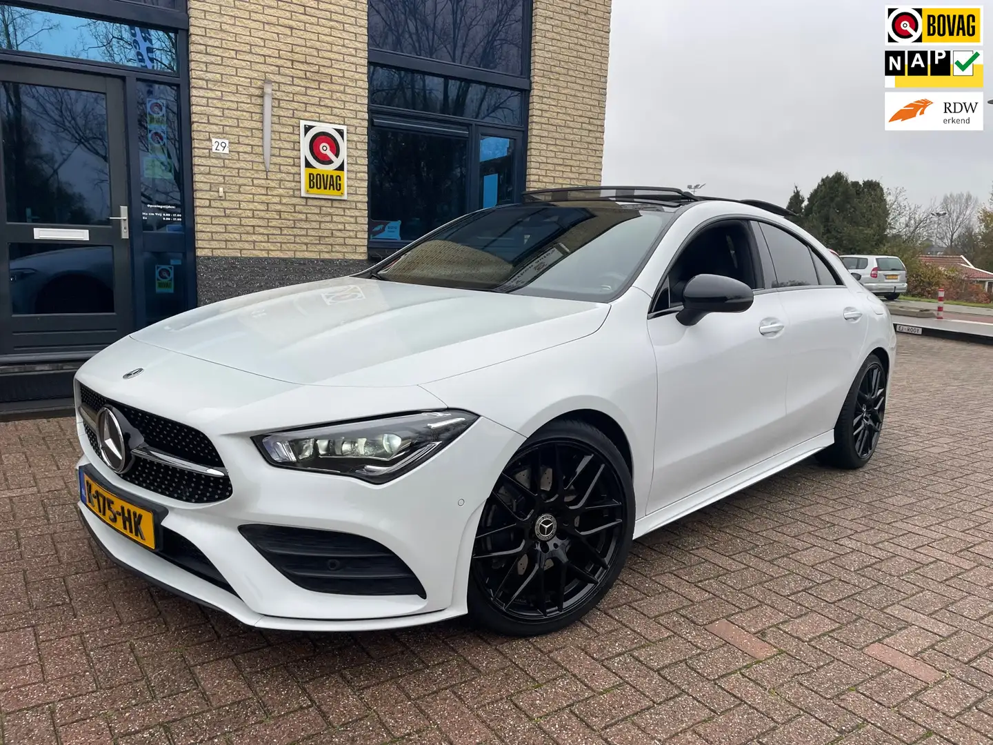 Mercedes-Benz CLA-klasse 200-AMG-PANO-Memory-sfeer Blanc - 1