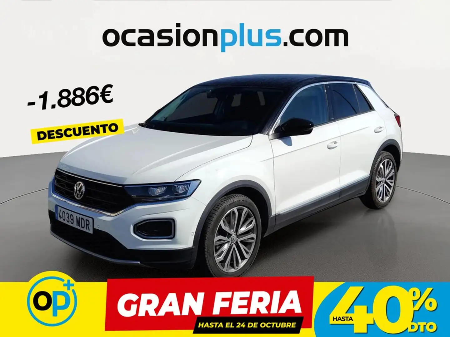 Volkswagen T-Roc 2.0TDI Advance DSG7 Blanco - 1